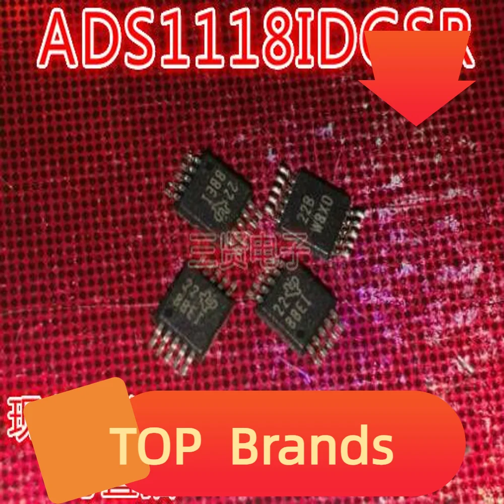 

10PCS ADS1118IDGSR MSOP-10 BBEI IC Chipset NEW Original