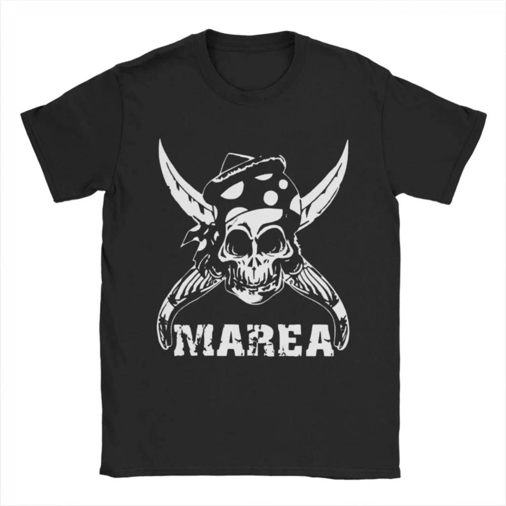 Men'S and Women'S Crazy Marea Rock Band T-Shirts Featuring Crewneck Design Made of Short Sleeves