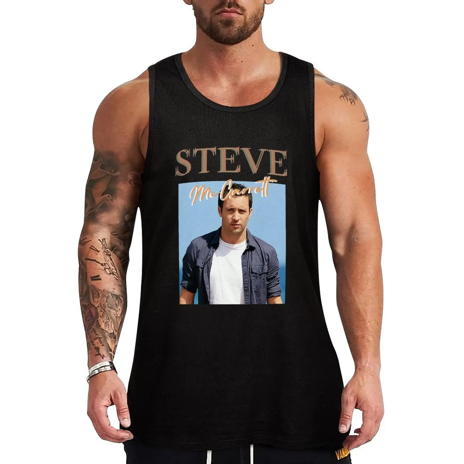 Débardeur vintage Steve Mcgarrett, naturel, exceptionnel, au style délicat et irrésistible, idéal pour un cadeau