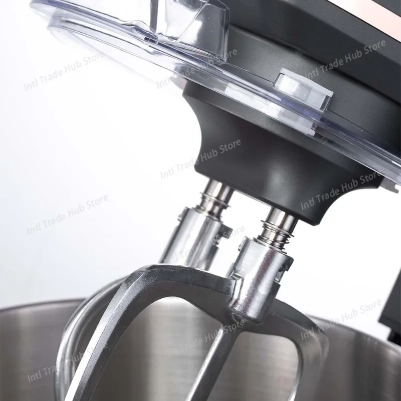 12L Stainless Steel Stand Mixer 2000W Multifunctional Household Dough Kneading Egg Beating Machine