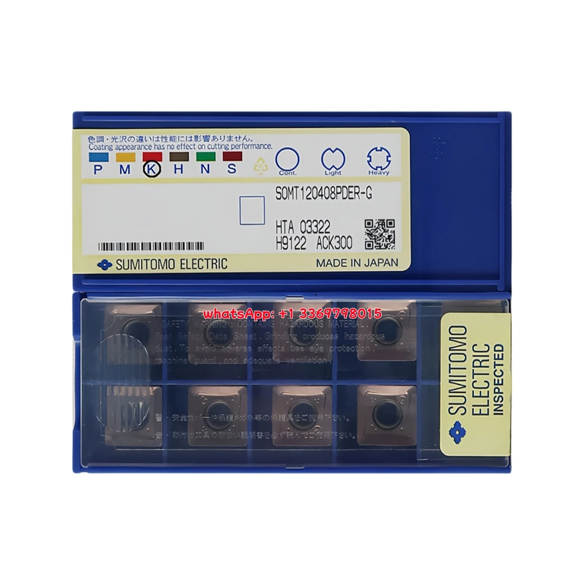 

10pcs 100% Original SOET SOET120408PDFR-S H1 Milling Insert
