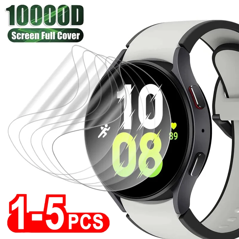 Soft Hydrogel Protective Film for Samsung Galaxy Watch 5 Pro Screen Protector for Watch 3 4 Classic 42 46 mm 40mm 41mm 44mm 45mm