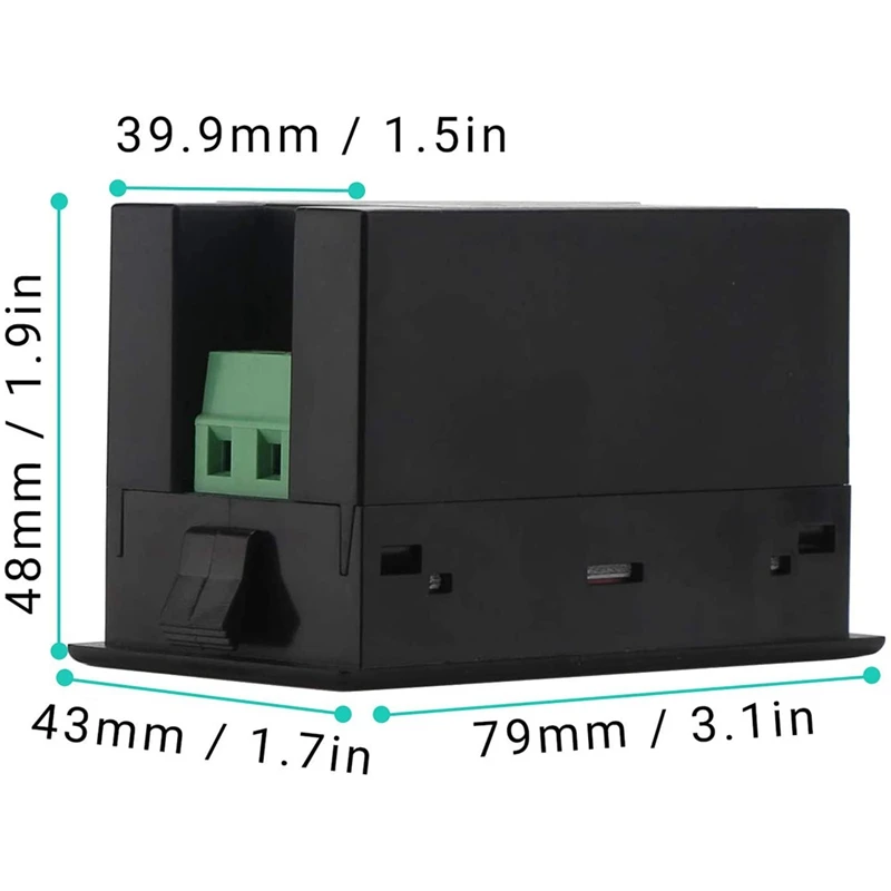 HOT SALE AC Display Meter, 80-300V 100A Voltage Current Power Factor Frequency Electric Energy Monitor Multimeter Tester