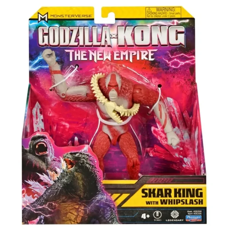 Genuine Empire Godzilla Vs Kong Movable Joints Action Figure Skar King Shimo Titanus Doug Model Toys Collect Ornaments Gifts