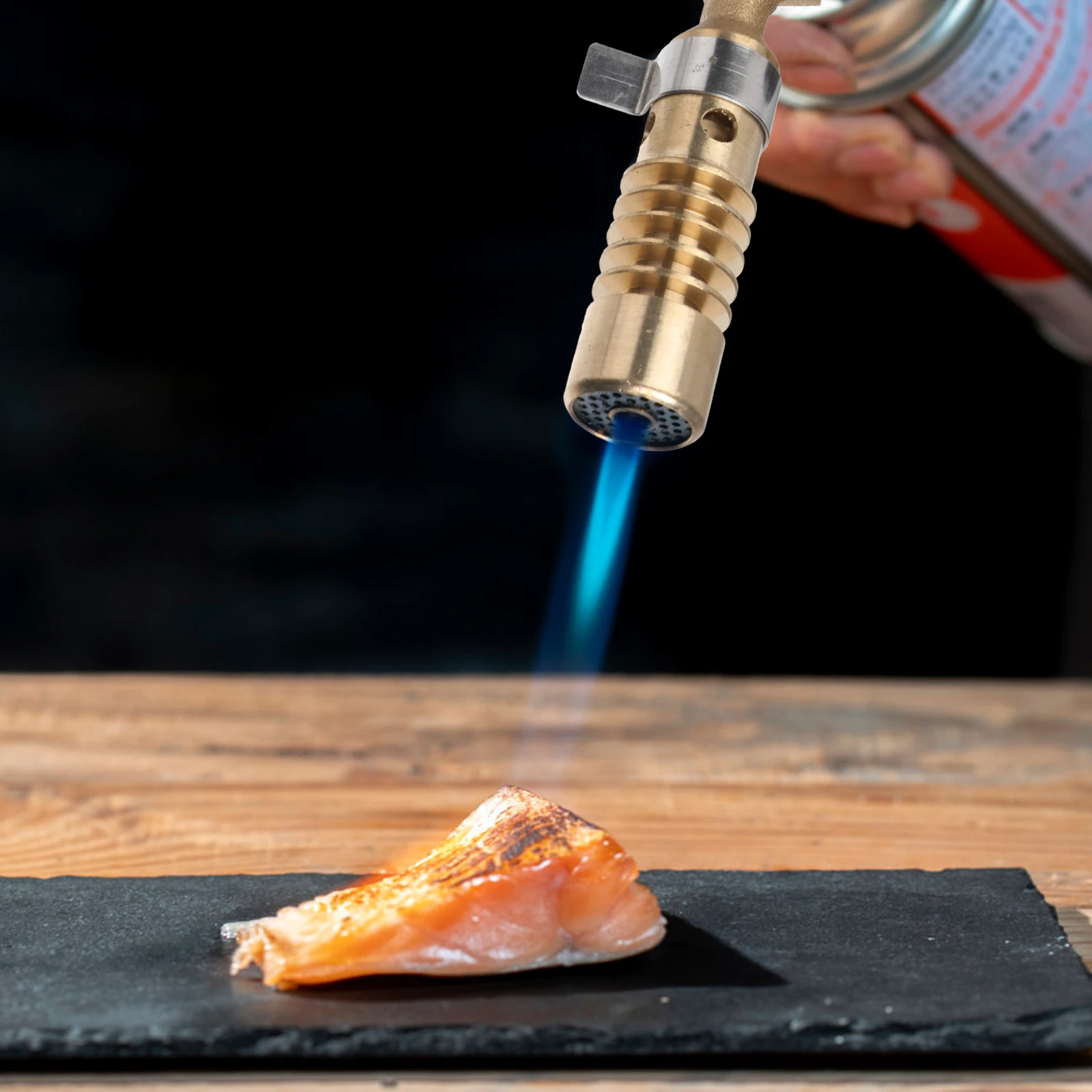 

Butane Torch Kitchen Blow Lighter Welding Brazing Barbecue Burner Adjustable Compact Size