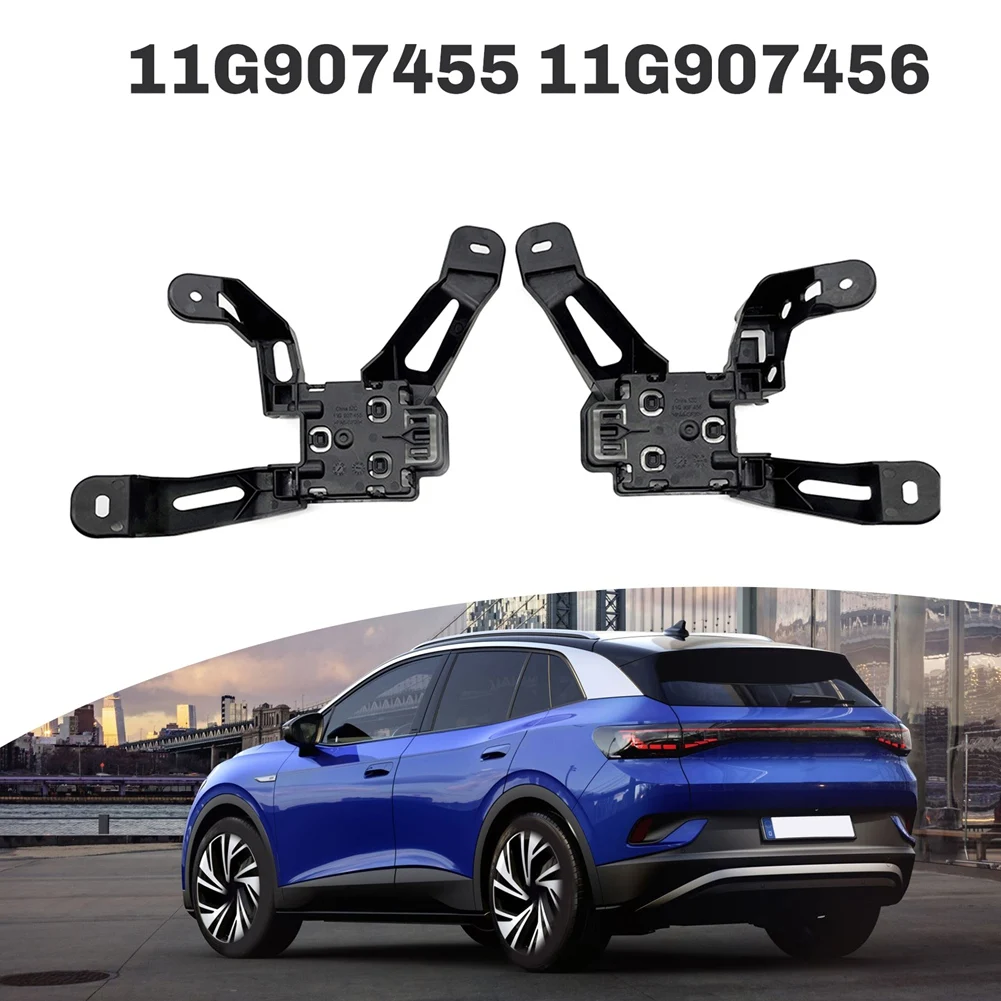 1Pair Car Lane Change Assist Camera Bracket For VW ID.4 2021-2025 Blind Spot Assist Brace 11G907455 11G907456