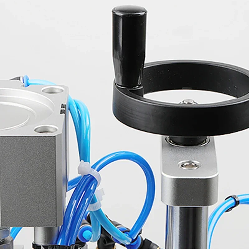 New 220VPneumatic Bottle Taping Machine Capping Mouth Grabbing Machine Nozzle Aluminum Cap Solvent Cap Locking Machine