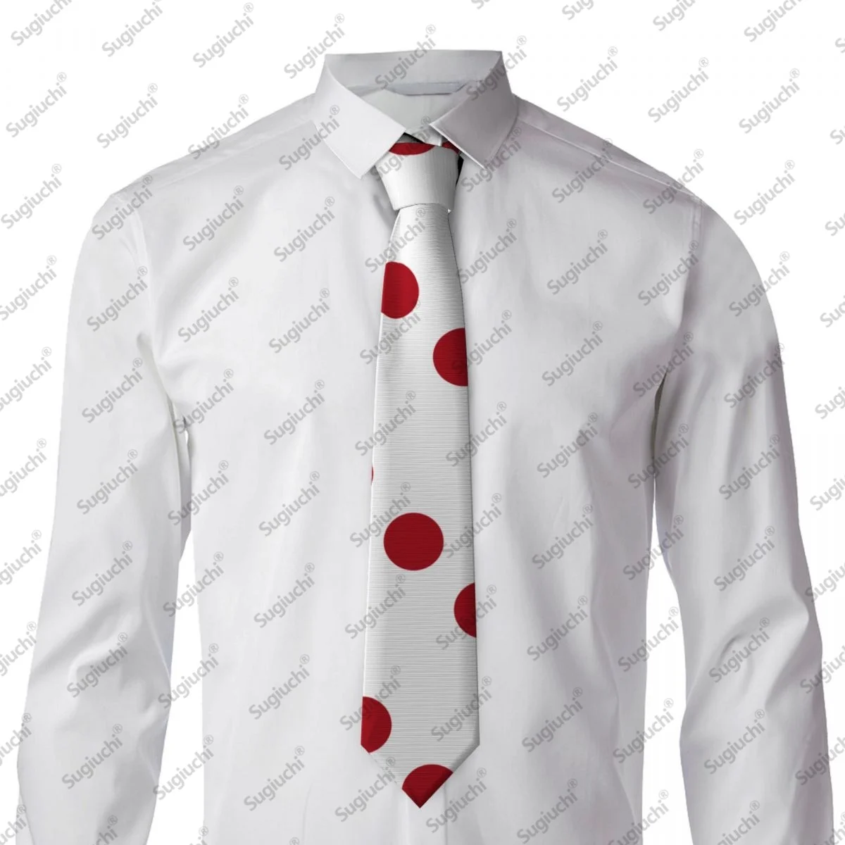 2026 اليابان العلم الزفاف ربطات العنق للرجال النساء عادية منقوشة التعادل الدعاوى سليم ربطة العنق Gravatas للهدايا #3