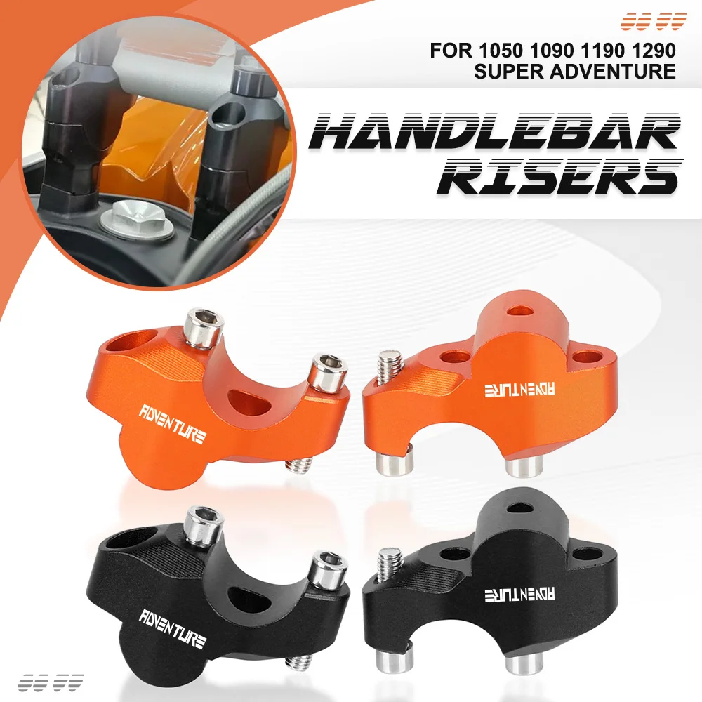 FOR 1050 1090 1190 1290 Super Adventure R /S T 1290 Super Duke GT Motorcycle 28.6MM Handlebar Risers Extension Back Moved Riser