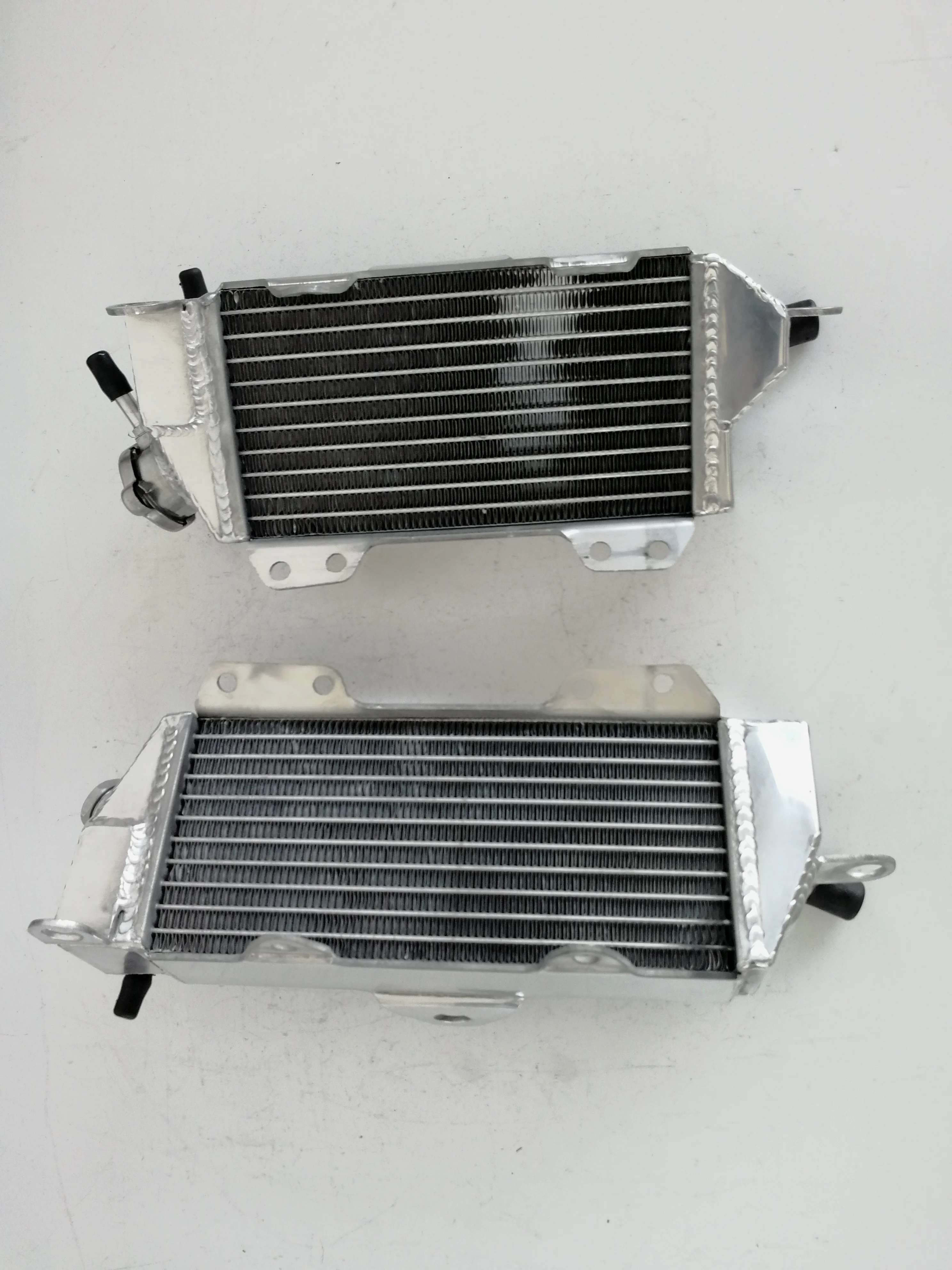 For 1990-1993 Kawasaki KX125 KX250 KX 125 250 Aluminum Radiator Cooler Cooling Coolant 1990 1991 1992 1993