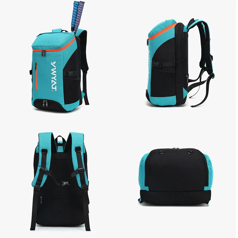 Mochila de gran capacidad para pádel, bolsa para bádminton, raqueta de Tenis de playa, Mochila con compartimento para zapatos, accesorios deportivos para Tenis de Squash