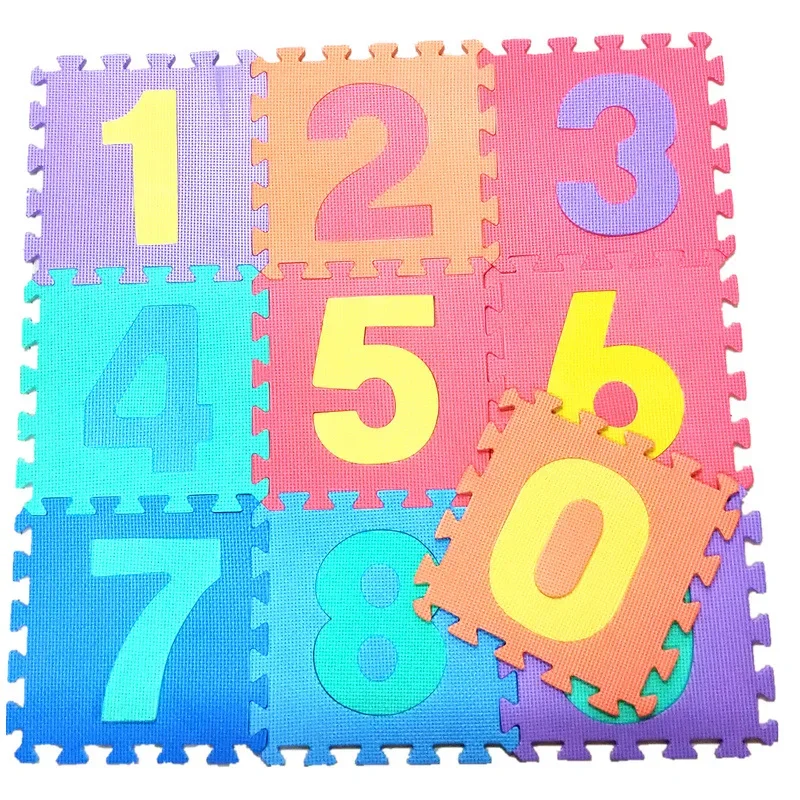 36 pcs Children mini EVA Foam Alphabet Letters Numbers Floor Soft Baby Mat 3D puzzle Kids Educational toys Alphanumeric Mats