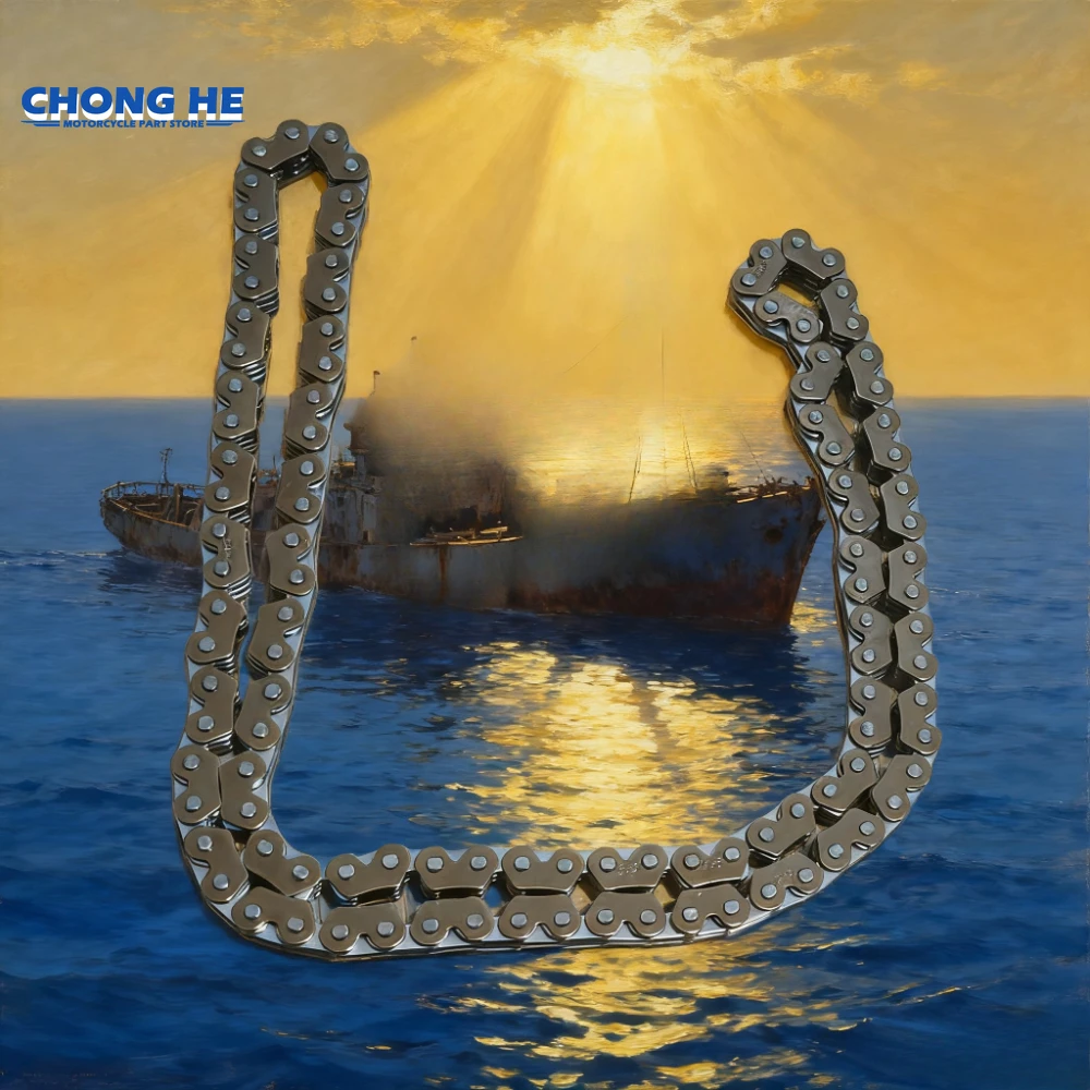 

3X4 124L 3*4 Link Engine Camshaft Timing Chain for Kawasaki Ninja250 GPX250R-II GPX250 GPX250R ZZR250 ZZR GPX EX250 EX Ninja 250