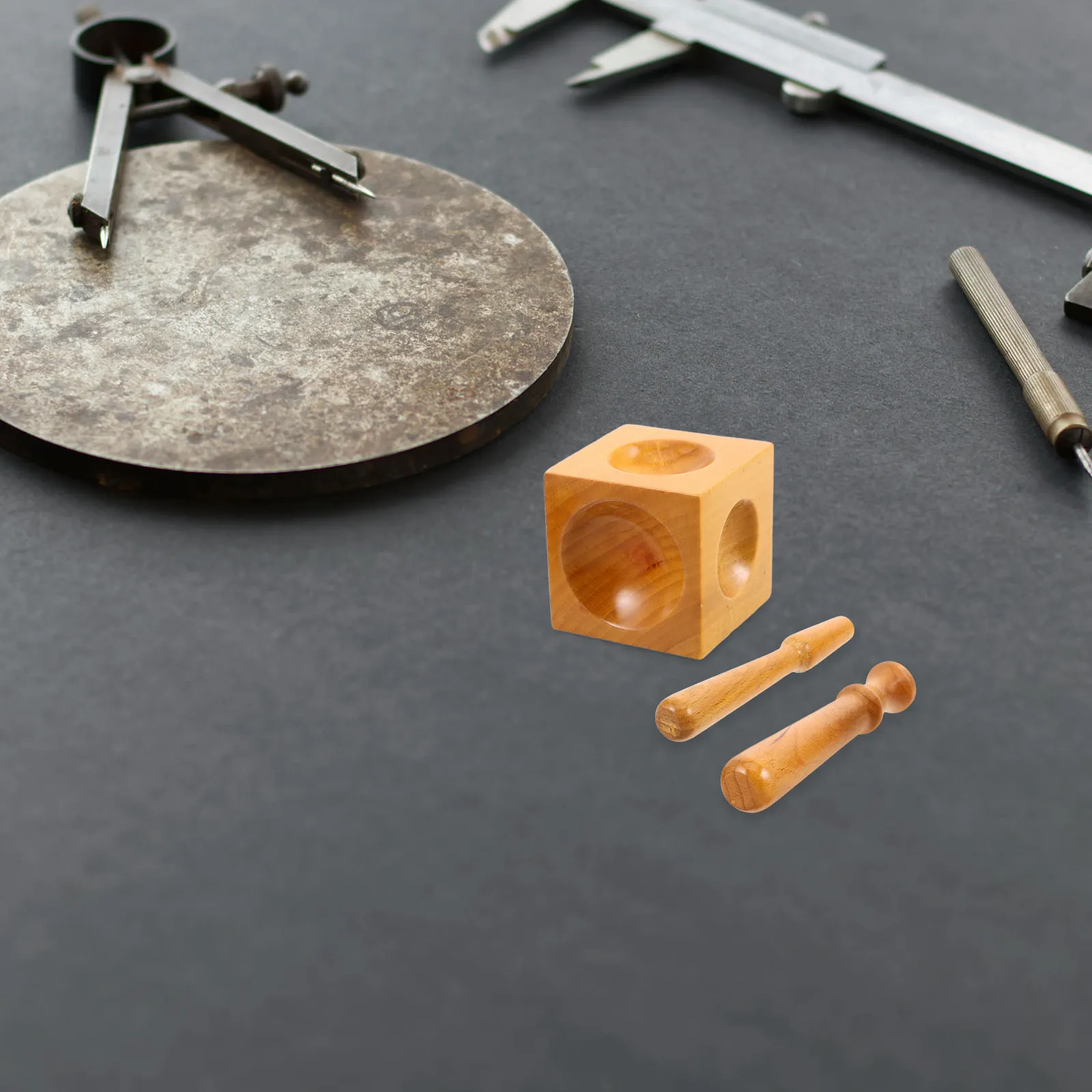 1Set Wood Dapping B…