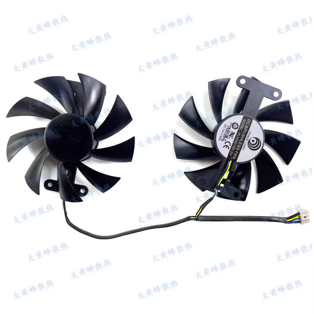 New Cooling Fan for DATALAND RX580 X-Serial War Graphics Card PLA09215B12H