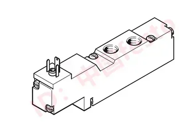 Electromagnetic valve MEBH-5/2-1/8-P-L-5/3G-1/8-B 173012 173016