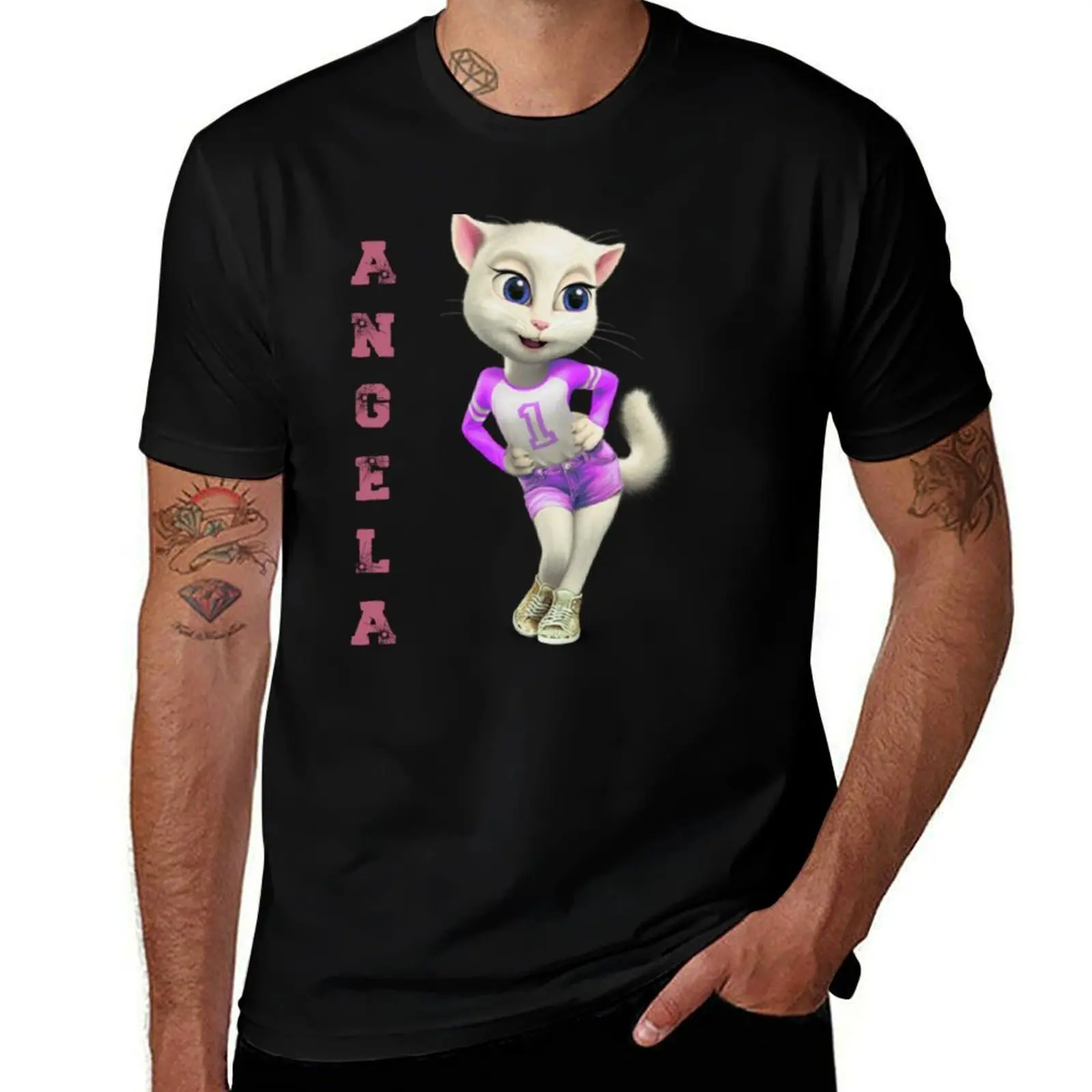 

MyTalking shirt Angela T-Shirt man cotton t t graphic essential t funny shirt shirts