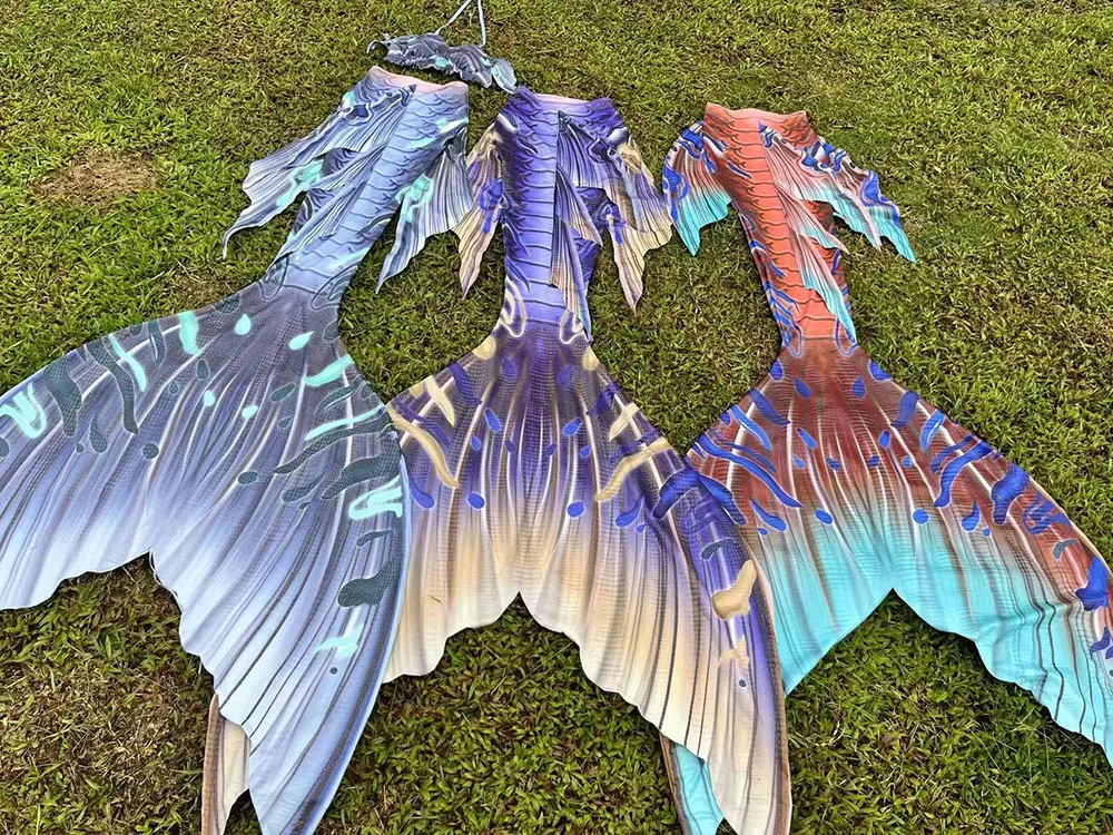 

Hot selling Demon Spirit Mermaid Hot Goldfish Tail Aquarium Performance Big Tail Mermaid Diving Shooting Written