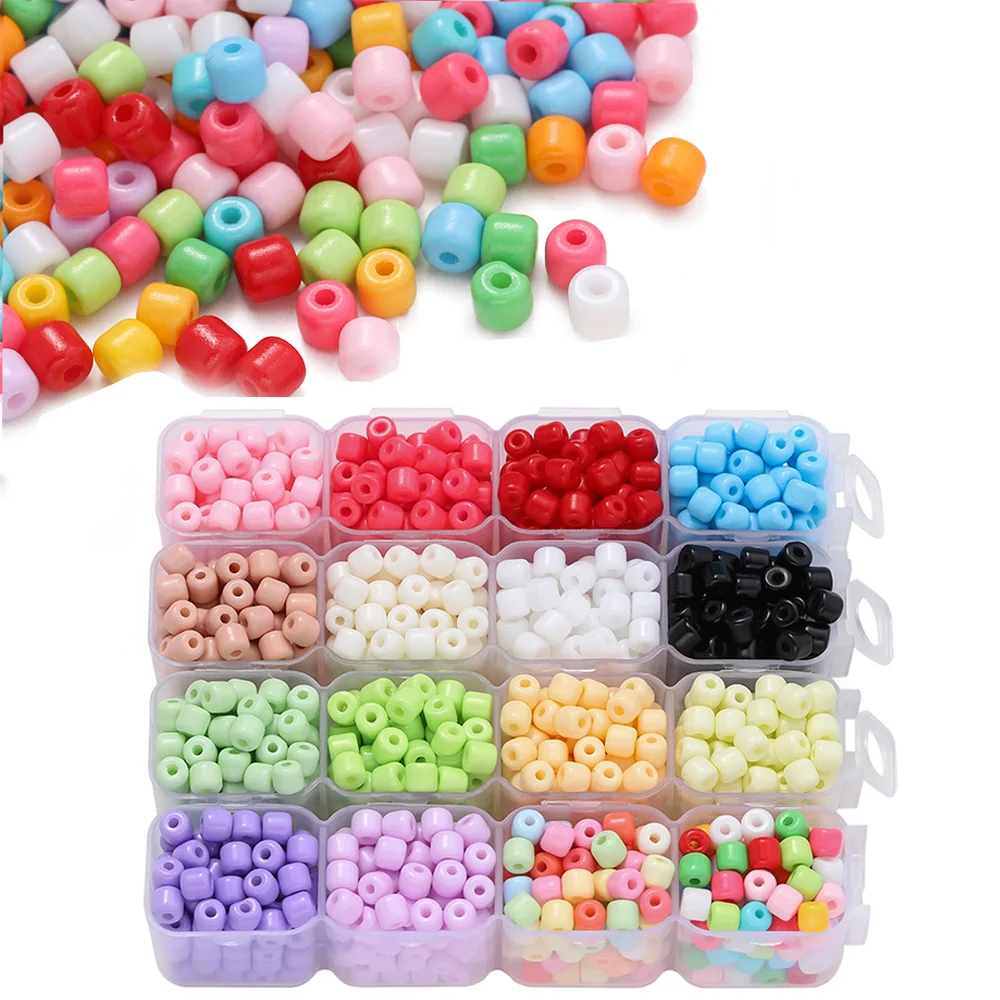 100 Uds. Cuentas De Cristal Coloridas De Color Sólido, Cuentas De Semilla Espaciadoras Sueltas Para Fabricación De Joyería, Pulsera Diy, Pendientes, Suministros Para Fabricación De Joyas — -32%, $0.34 Coupon, from $0.73 – 32% descuento – €0.73