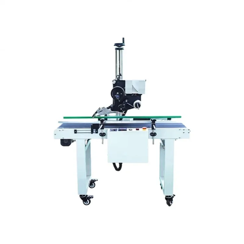 High Quality Automatic E-Commerce Package Small Carton Box Flat Sticker Express Parcel Labeling Label Machine