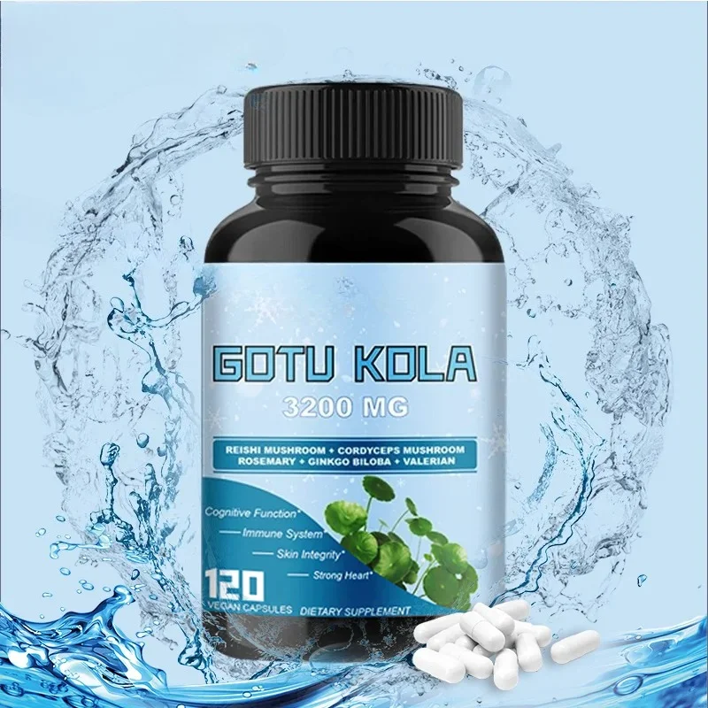 

Капсулы Gotu Kola - добавка для мозга, познавательных функций, иммунной системы, кожи, энергии и кровообращения - без ГМО и без глютена.