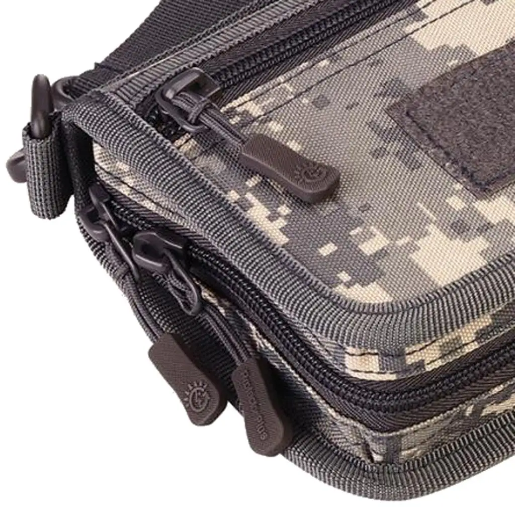 Monedero militar para hombre, bolsa con soporte para negocios, cartera para chequera