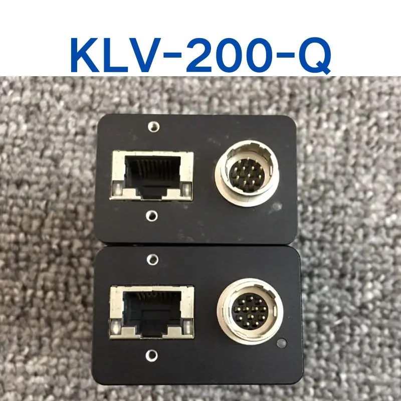 Used KLV-200-Q Industrial CCD Camera Tested OK Fast Shipping