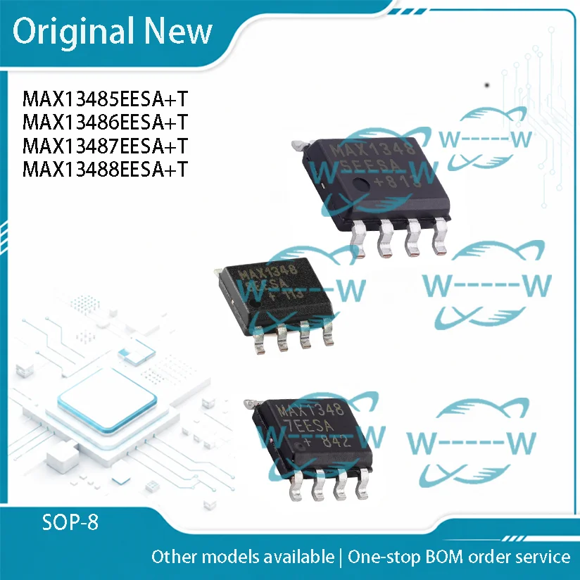 5-50PCS) MAX13485EESA+T MAX13486EESA+T MAX13487EESA+T MAX13488EESA+T MAX1348 MAX13485EESA MAX13487EESA MAX13488EESA IC CHIP