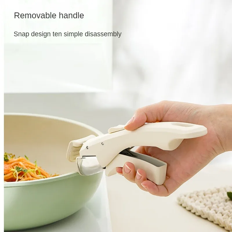 Приготовьте вкусные блюда с разноцветной антипригарной кухонной утварью в комплекте для газовой индукционной плиты со съемной ручкой