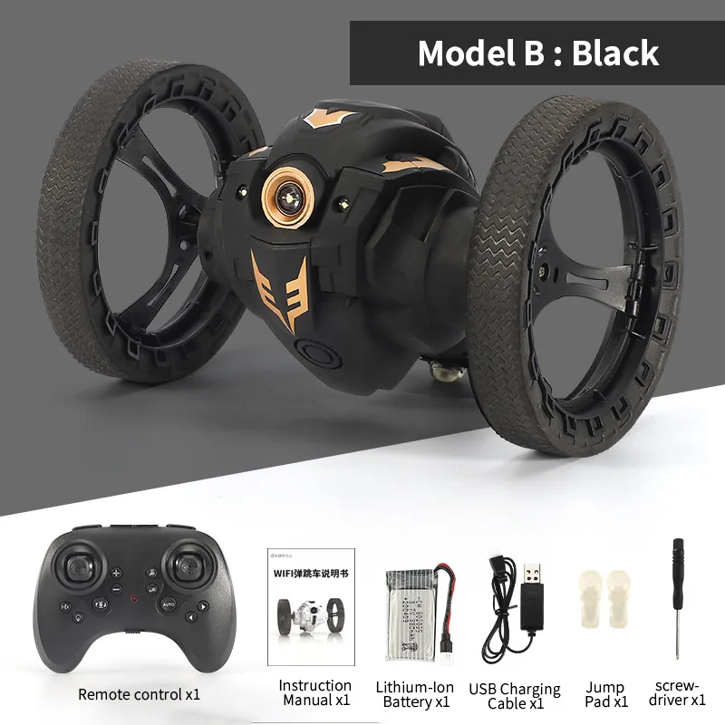 

2.4g Remote-Controlled Stunt Trampoline Car Wifi Camera Transmission To Mobile Phone Children'S Electric Kids Toy Rc Car