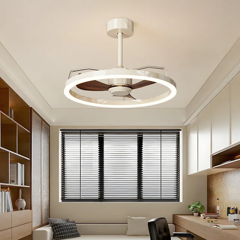 Master Bedroom Study Ceiling Fan Light Bedroom Fan Light Silent Retro Industrial Style Dining Room Ceiling Fan