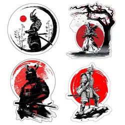 Samurai Vinyl Decal para Personalidade, Adesivo de Carro, Impermeável, Janela, Motocicleta, Campista, Pára-choques, Caminhão, Laptop, Decoração, SH502