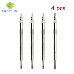 4PCS Heater Glow Plug Set For SSANGYONG REXTON W 2.0 XDI 2012 2013 2014 2015 2016 2017 2018 2019 2020 6711590101