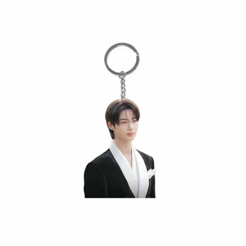 변우석 Byeon Woo-seok Photo Keychain Double-side Hanging Pendants Korean TV Perfect Crown Drama Stills Decor Ornaments