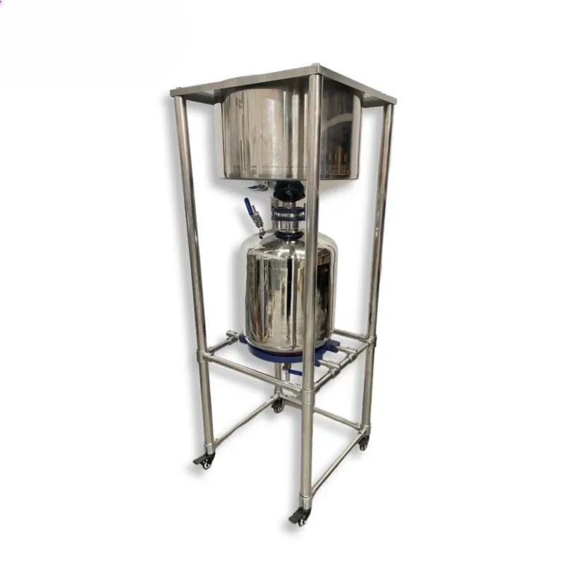 China factory ZF-50L YUHUA lab stainless steel 316 vacuum filter vacuum filtration 50 liter