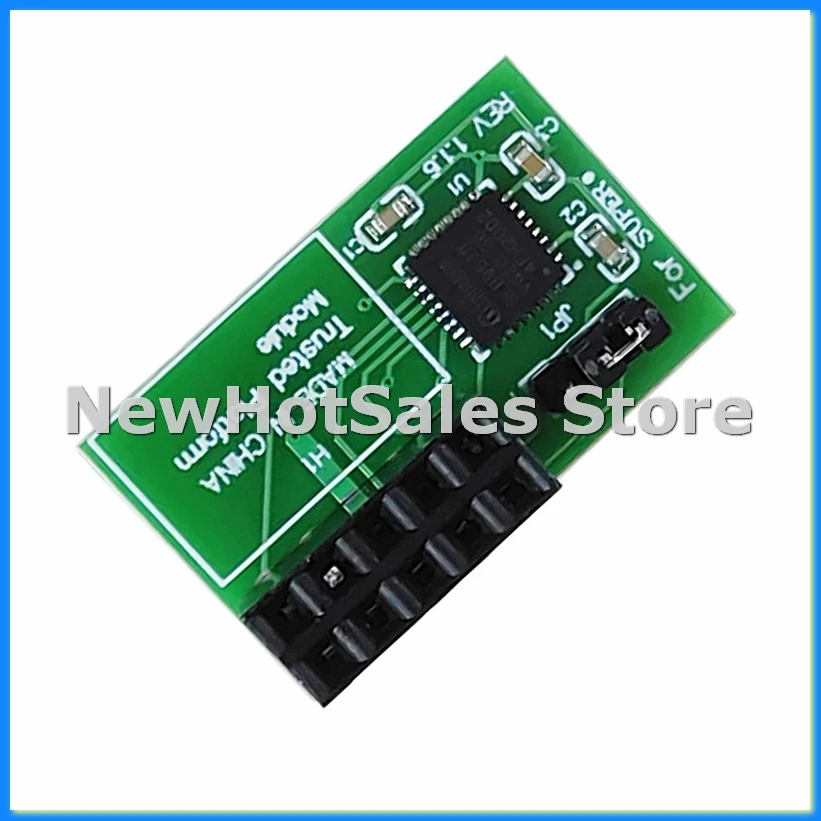 

1 шт. 10-контактный модуль SPI TPM 2.0, надежная платформа для AOM-TPM-9670H-AT48