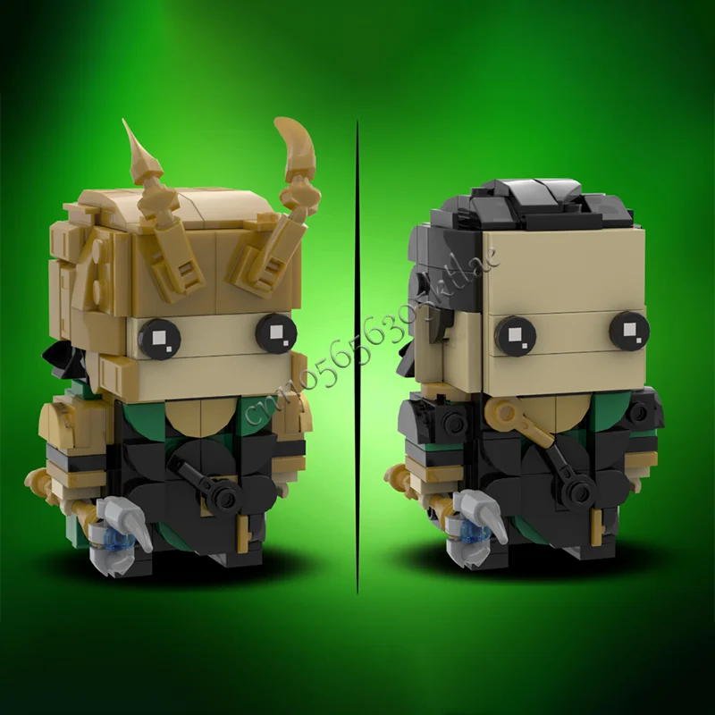 438 parti MOC Famoso eroe Personaggi Strategista Modulare Blocchi di costruzione personalizzati Modello Bambini Assemblaggio Giocattoli Regali di Natale