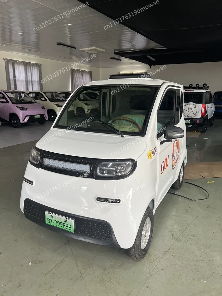 Electric four-wheeler household small women new energy adult -electric four-wheel electric vehicle