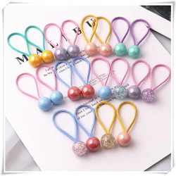 Children's hair accessories baby rubber bands solid color beads love stars cartoon series