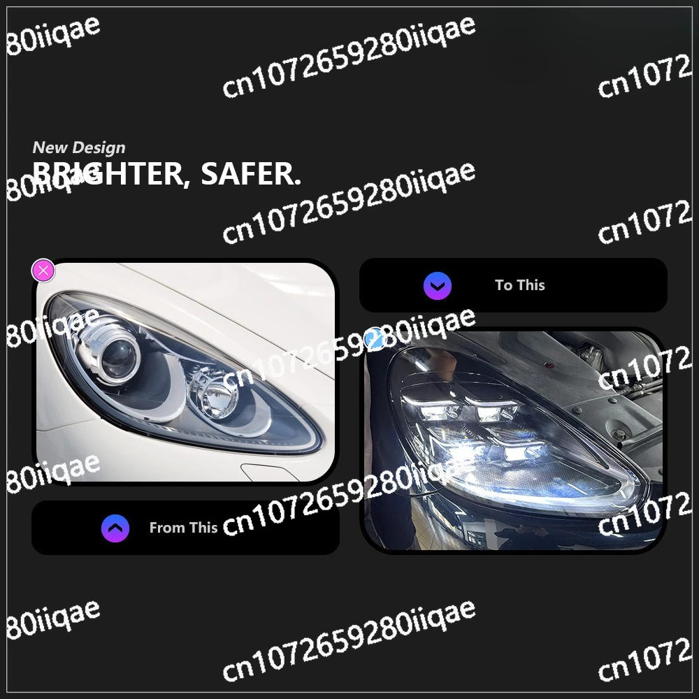 

Подходит для 11-18 фар Cayenne в сборе старых модифицированных новых 24-х передних матричных фар Cayenne.