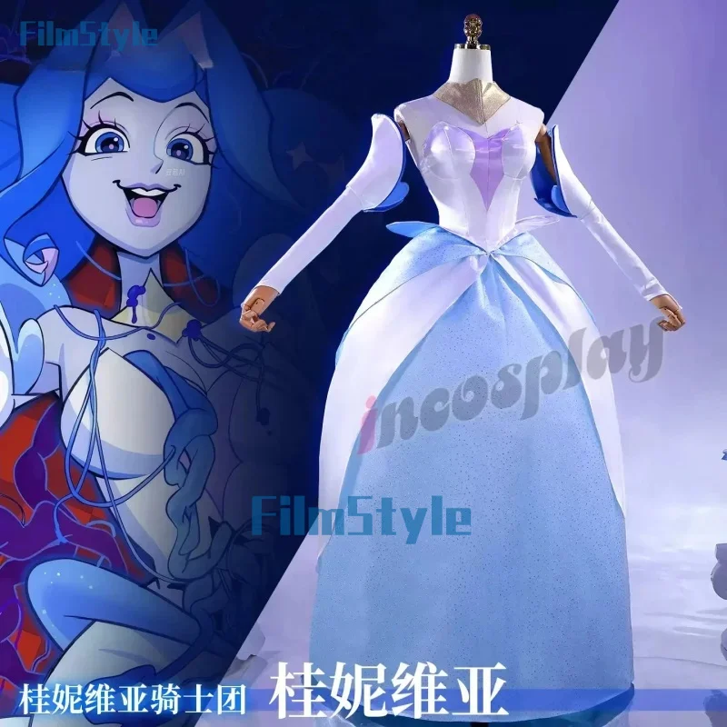 

Game Guinevere Cosplay Costume Uniform Halloween Party for Women Men Carnival Props