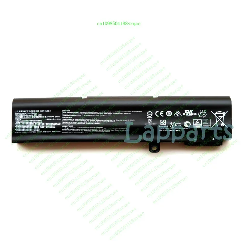 

Новый оригинальный аккумулятор BTY-M6H для MSI GE62 GE63 GE72 GP62 GP72 GL62 GL72 GP63 GE75% 100 тест