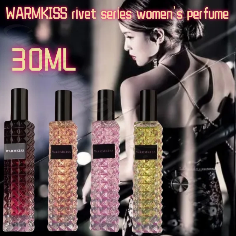 WARMKISS Rivet Series Profumo da donna Fiore e frutta Eau De Toilette Fragranza duratura 30ML