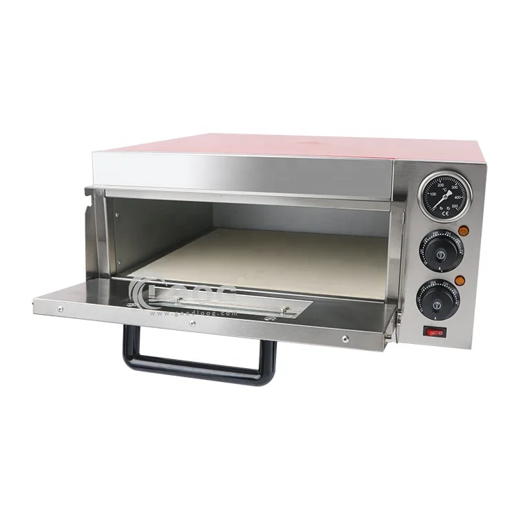 Arrival Kitchen Equipment Commercial Pizza Maker Stainless Steel Mini Pizza Oven With Timer Thermostat