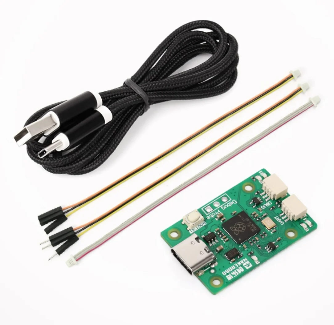 CMSIS-DAP USB Debug Kit with SWD & UART, Plug and Play for Raspberry PI, ARM Serial Debugging, No Soldering Required.