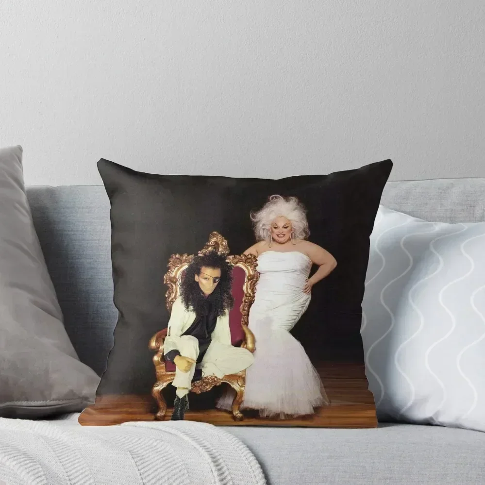 Pete Burns and Divine - The Legends Throw Pillow Decorative Cushion Cover Cushion Cover Christmas Pillow Cases pillow