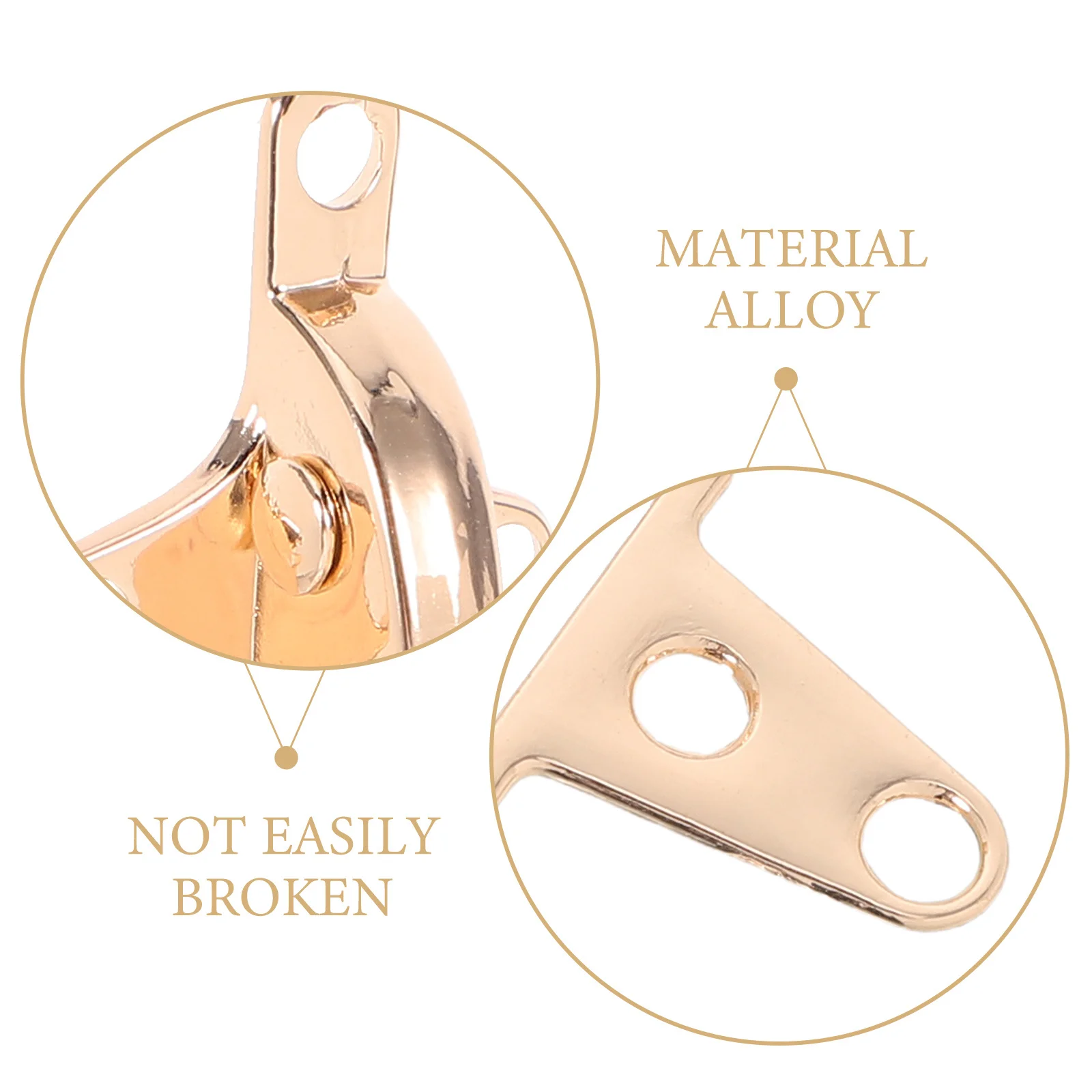 2 مجموعات الملابس حزام أبازيم معدنية تبديل التعشيق سبيكة استبدال معطف سترة فستان إغلاق المشابك لحقائب الظهر ملابس خارجية #3