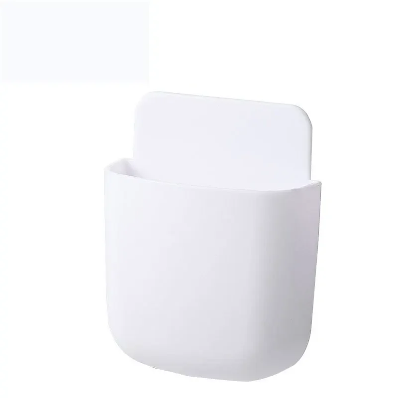 Remote Control Storage Box TV Air Conditioner Wall-mounted Bedside Mobile Phone Charging Rack Storage Punch-free Placement Rack image 5