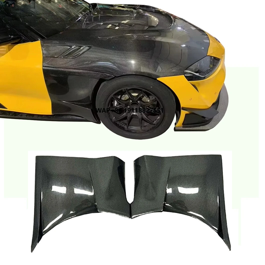 

Dry Carbon Fiber and Frp CF Side Fender for Gr Supra A90 A91 Mk5 Evs Style Fenders Front Fender Cf Refit Car