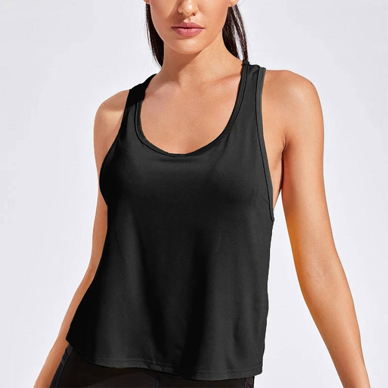 Yoga Vest Women Running Shirts Sleeveless Gym Tank Tops Women\'s Sportswear Quick Dry Breathable Workout Tank Top Fitness Clothes